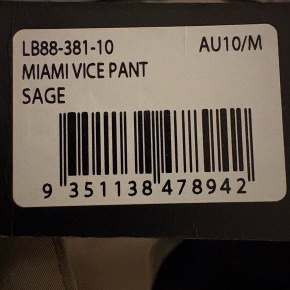 NWT Lioness Women’s Miami Vice Pants – Sage – Medium - Picture 3 of 6
